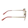PATRICIA NASH - GLORIA + CAMPARI CRYSTAL + DARK BROWN GRADIENT SUNGLASSES sold by Diff Eyewear