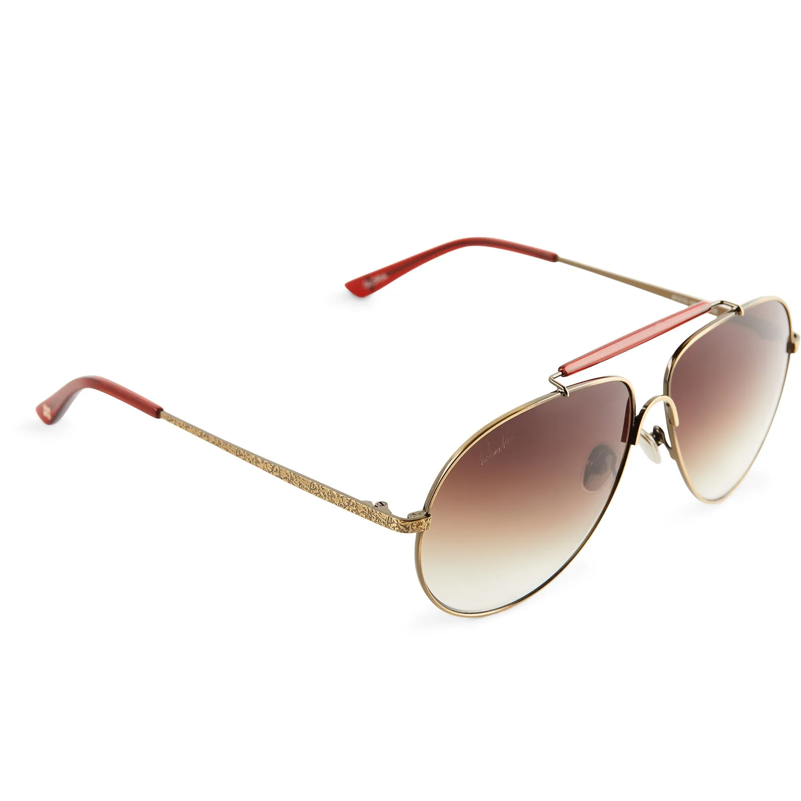 PATRICIA NASH - GLORIA + CAMPARI CRYSTAL + DARK BROWN GRADIENT SUNGLASSES sold by Diff Eyewear product image thumbnail 4