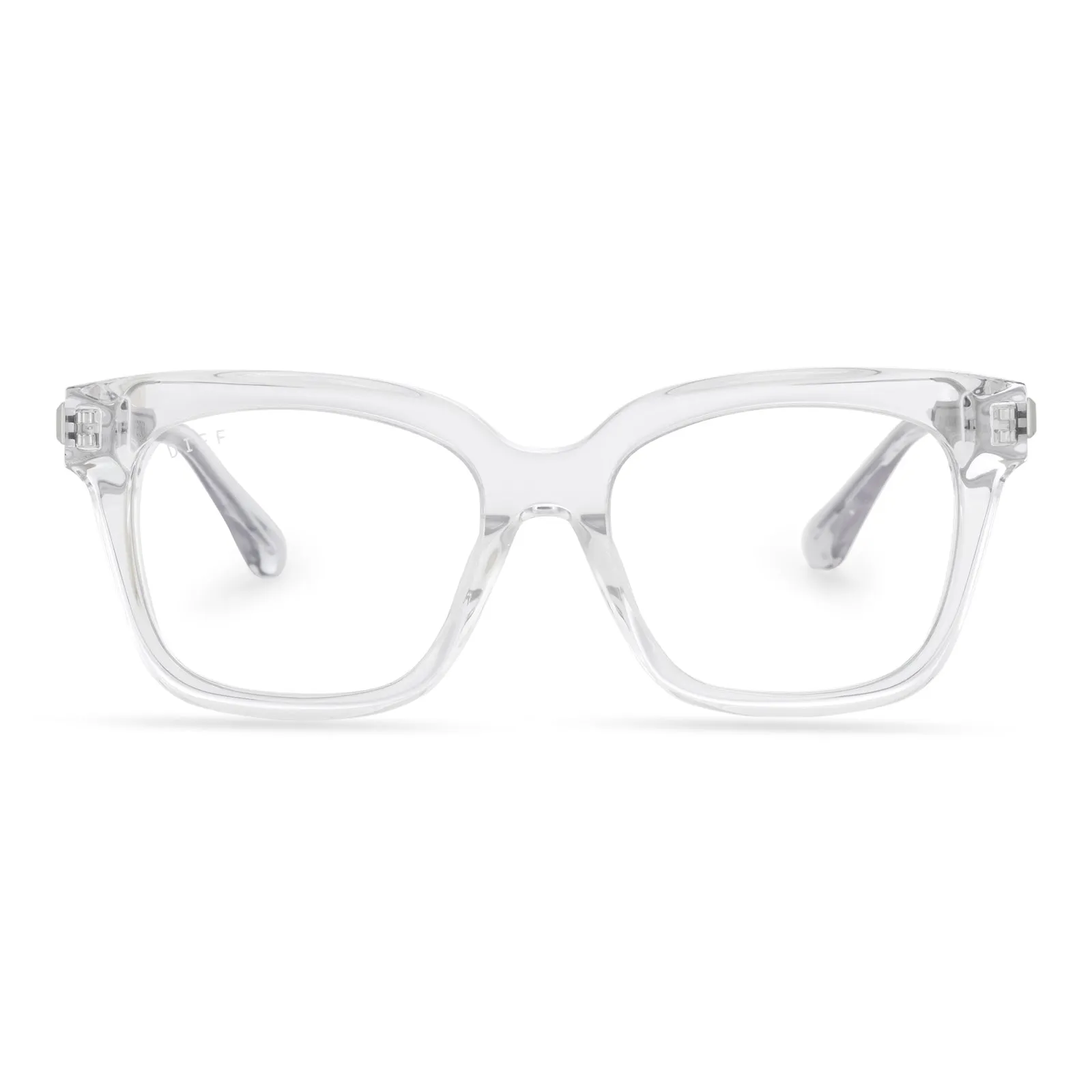 BELLA XS - CLEAR + BLUE LIGHT GLASSES sold by Diff Eyewear