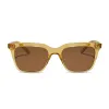 BILLIE XL - CITRINE CRYSTAL + BROWN + POLARIZED SUNGLASSES sold by Diff Eyewear