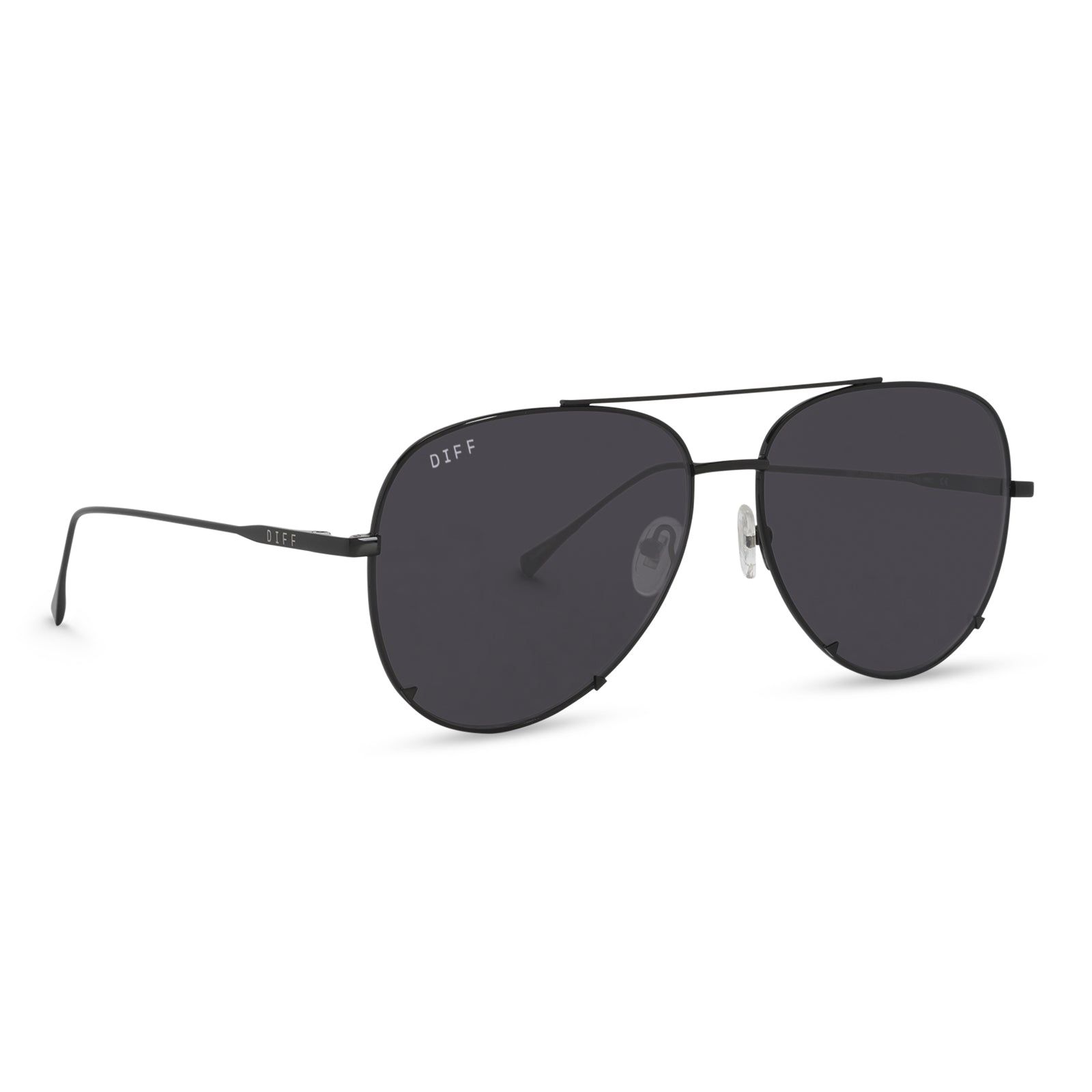 SCARLETT - BLACK + GREY SUNGLASSES sold by Diff Eyewear product image thumbnail 2