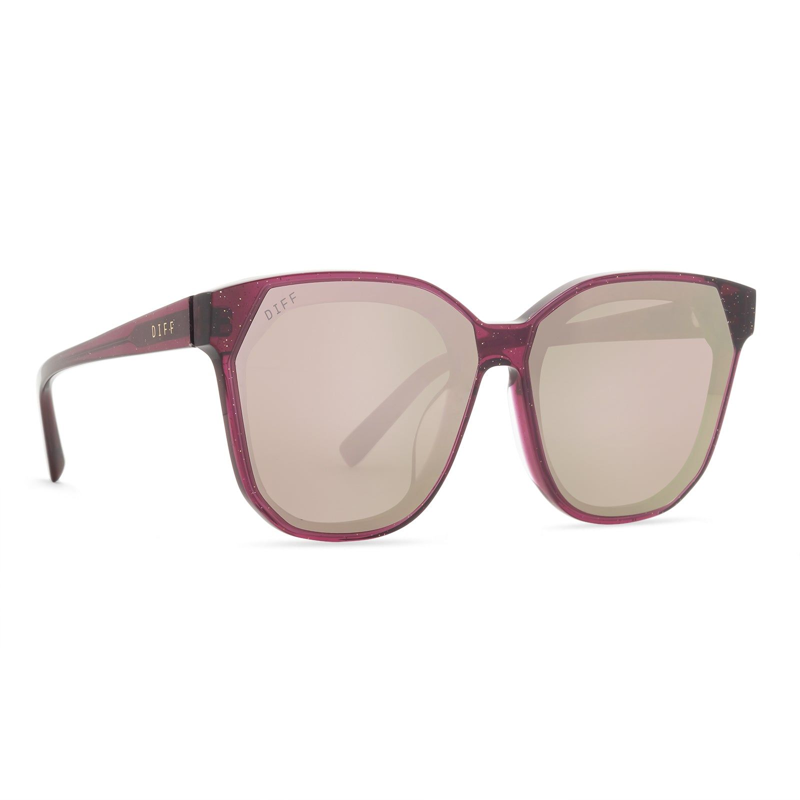 GIA - FESTIVE UMBRIA + CHERRY BLOSSOM MIRROR SUNGLASSES sold by Diff Eyewear product image thumbnail 2