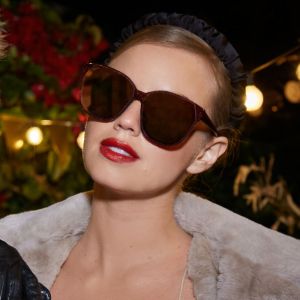 GIA - FESTIVE UMBRIA + CHERRY BLOSSOM MIRROR SUNGLASSES sold by Diff Eyewear