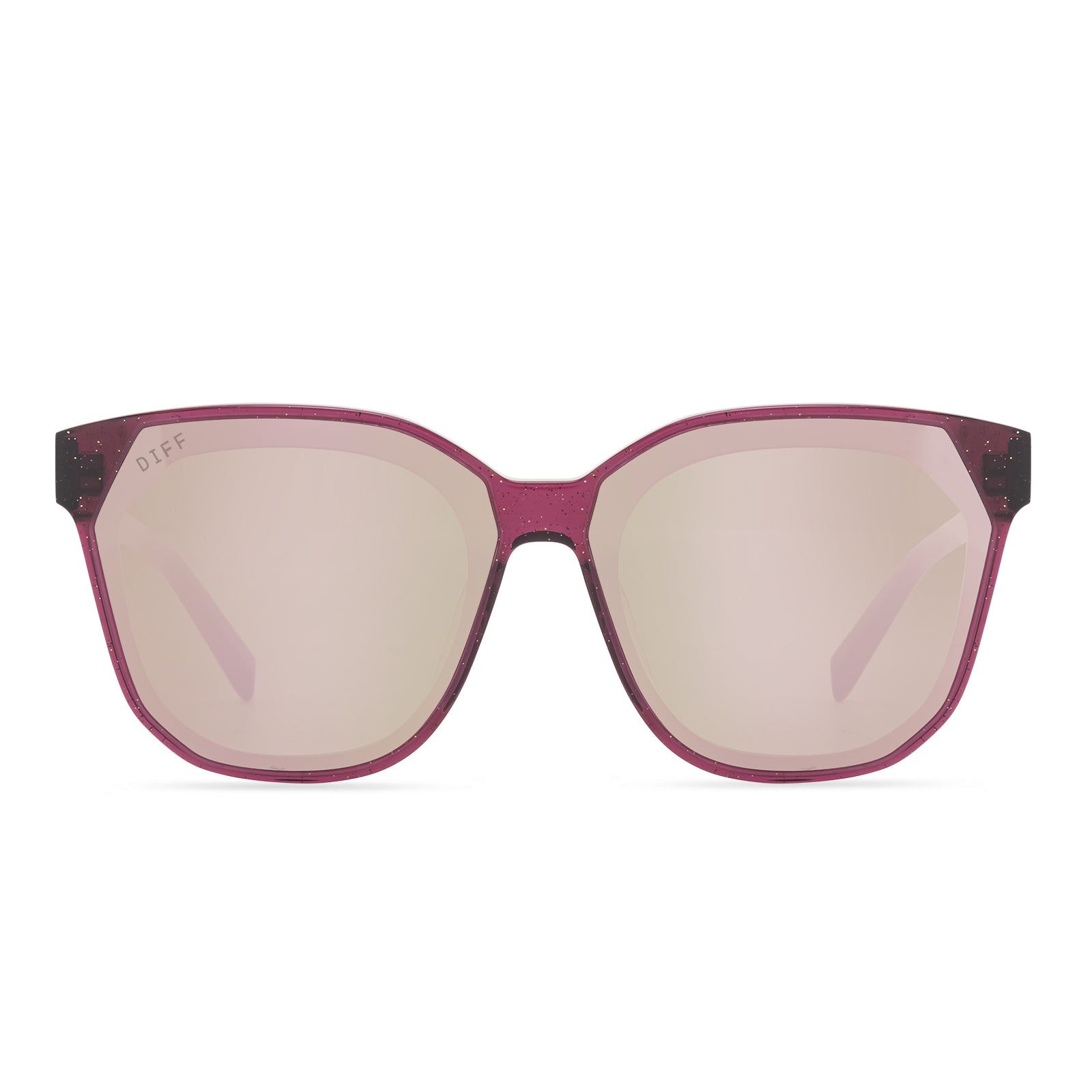 GIA - FESTIVE UMBRIA + CHERRY BLOSSOM MIRROR SUNGLASSES sold by Diff Eyewear