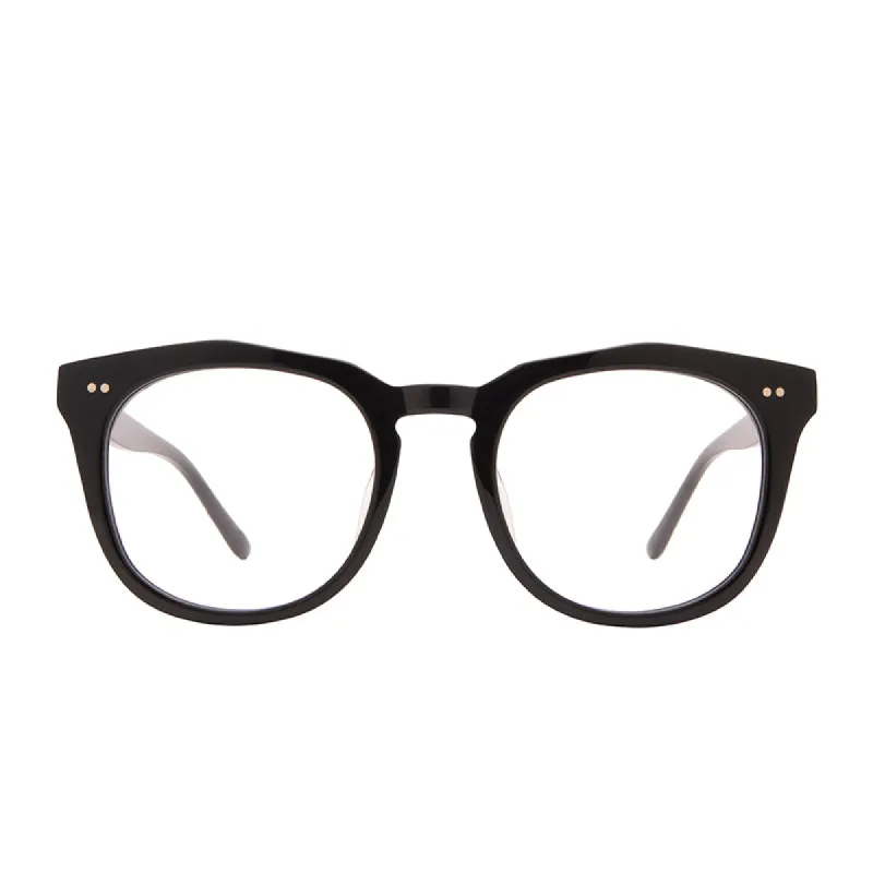 WESTON - BLACK + BLUE LIGHT TECHNOLOGY CLEAR GLASSES sold by Diff Eyewear