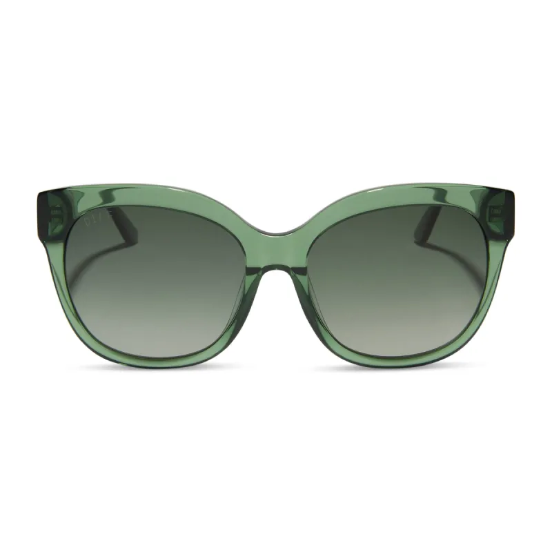 MAYA - SAGE CRYSTAL + G15 GRADIENT + POLARIZED SUNGLASSES sold by Diff Eyewear