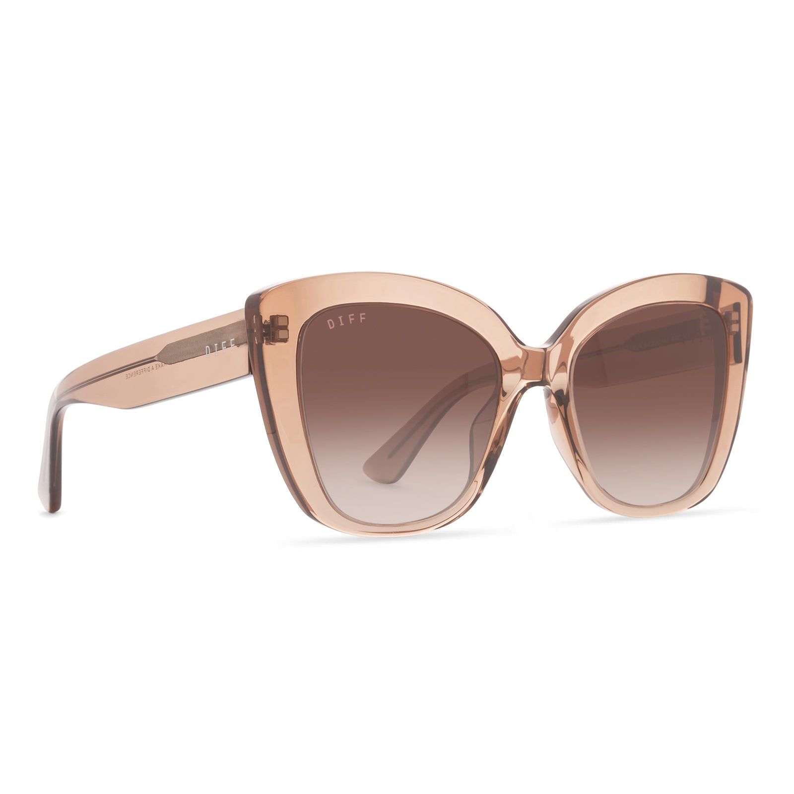 AURORA - CAFE OLE + BROWN GRADIENT SUNGLASSES sold by Diff Eyewear product image thumbnail 2