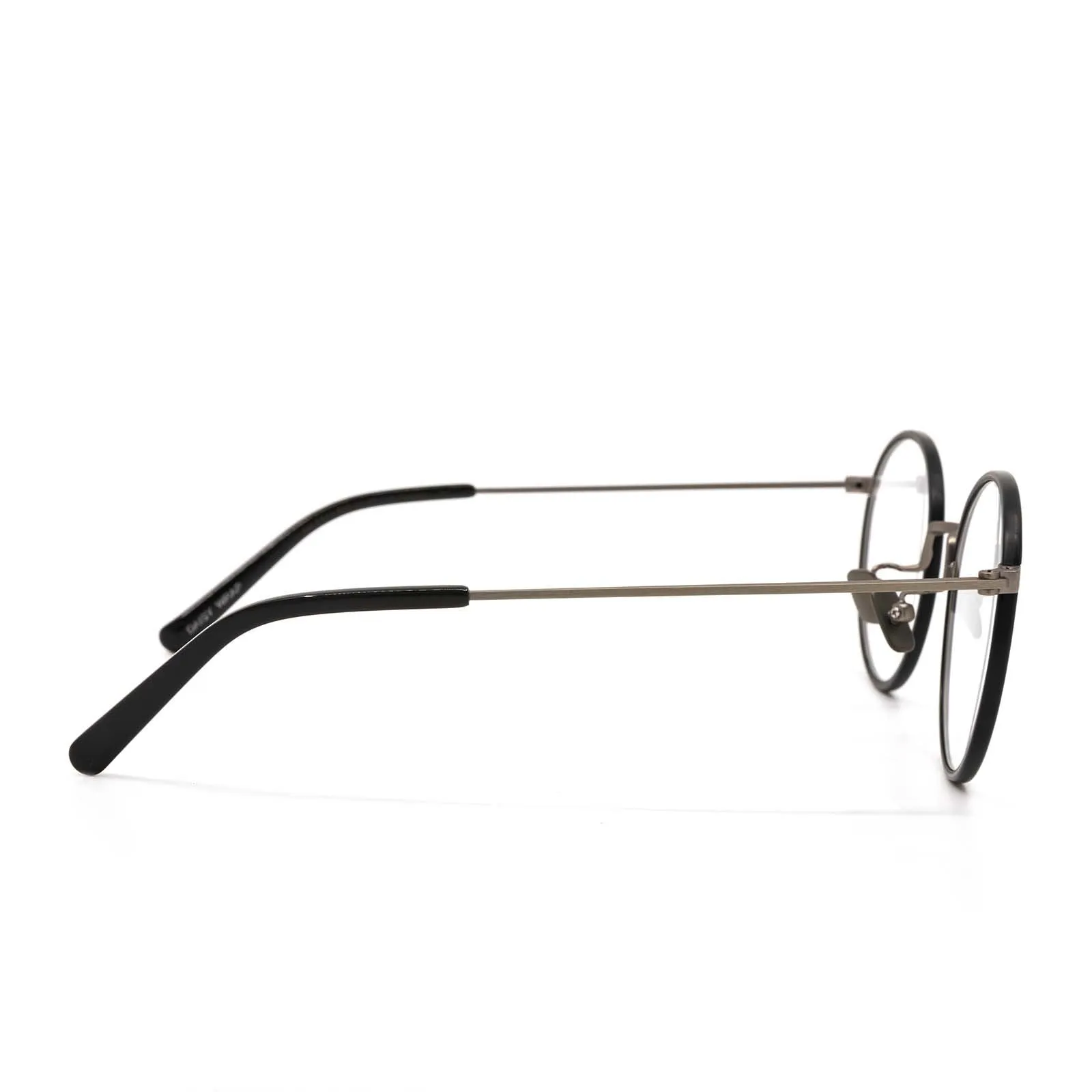 DAISY - ANTIQUE GUNMETAL + BLUE LIGHT TECHNOLOGY CLEAR GLASSES sold by Diff Eyewear product image thumbnail 3