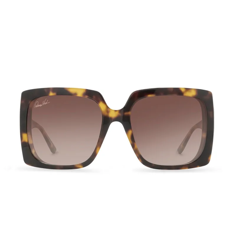 PATRICIA NASH - JACKIE + TORTOISE + BROWN GRADIENT SUNGLASSES sold by Diff Eyewear
