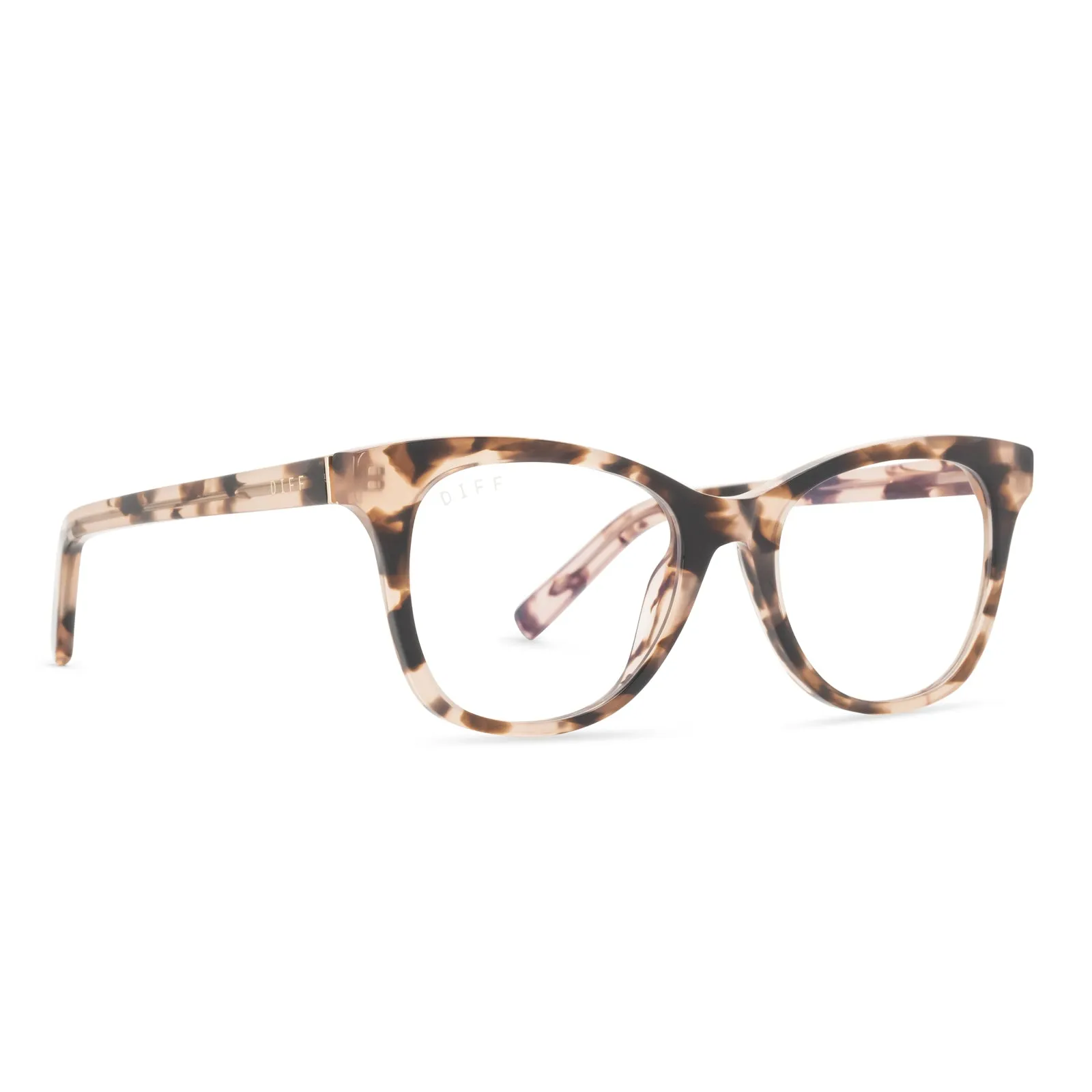CARINA - HIMALAYAN TORTOISE + BLUE LIGHT TECHNOLOGY GLASSES sold by Diff Eyewear product image thumbnail 2
