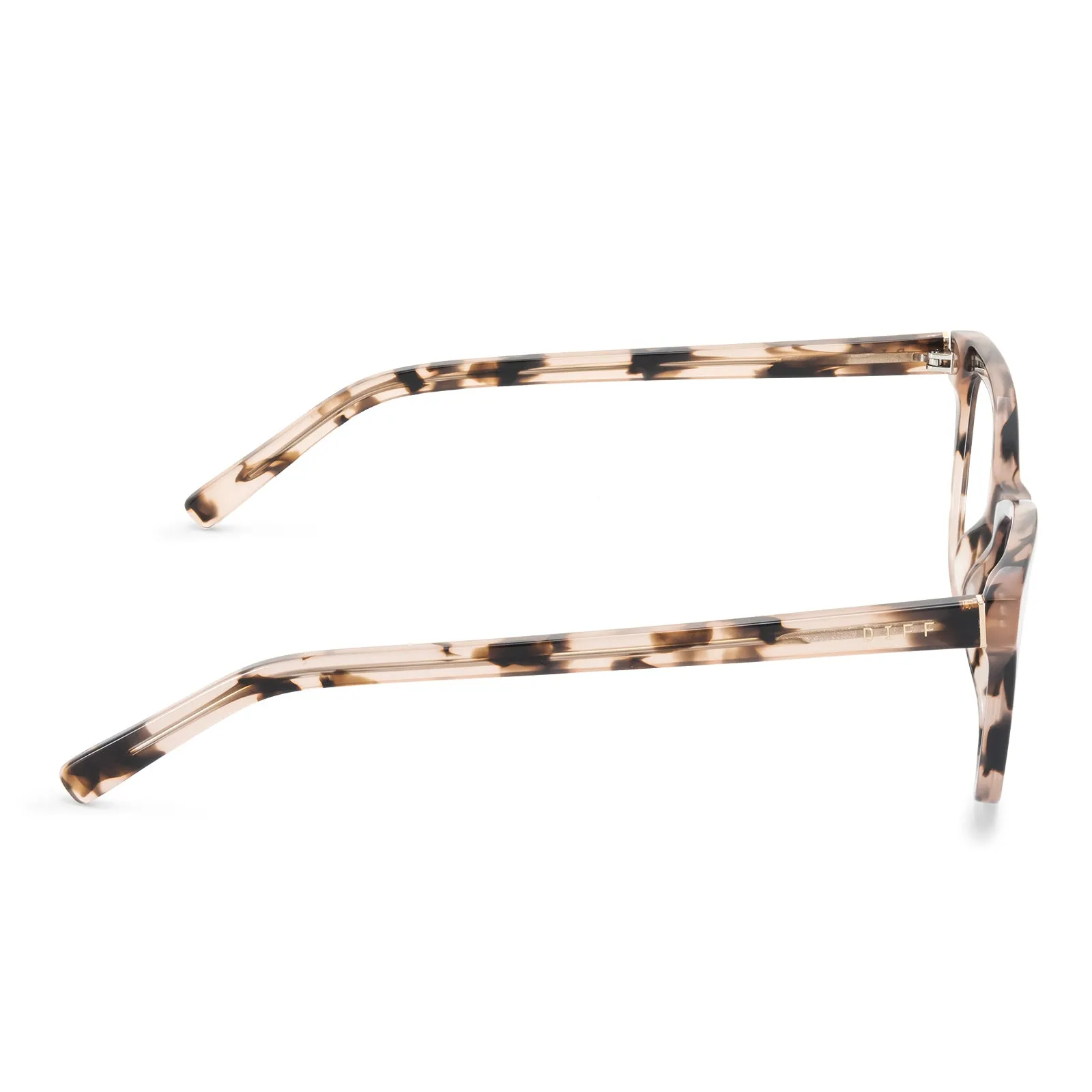 CARINA - HIMALAYAN TORTOISE + BLUE LIGHT TECHNOLOGY GLASSES sold by Diff Eyewear product image thumbnail 4