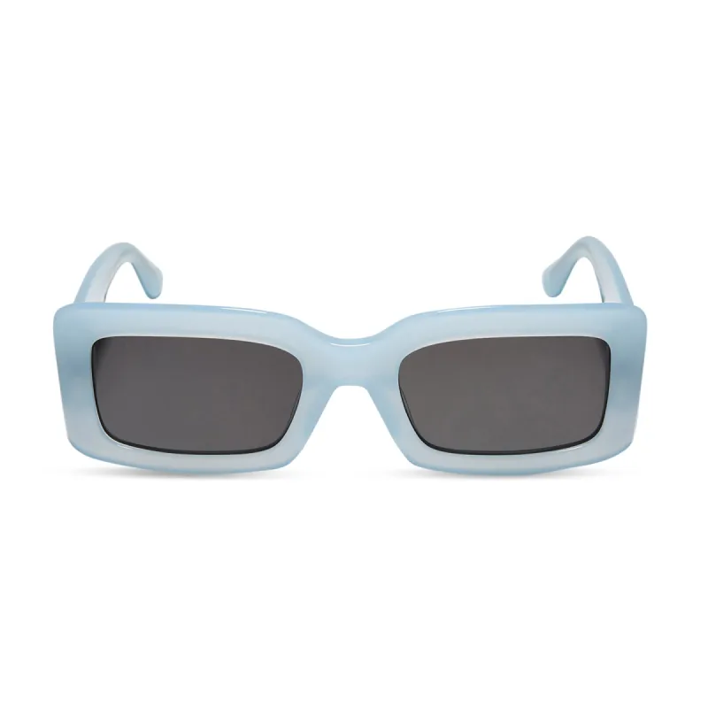 INDY - BLUE DUST + SOLID GREY SUNGLASSES sold by Diff Eyewear