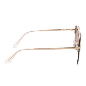 TAHOE - GOLD + BEIGE MIRROR SUNGLASSES sold by Diff Eyewear