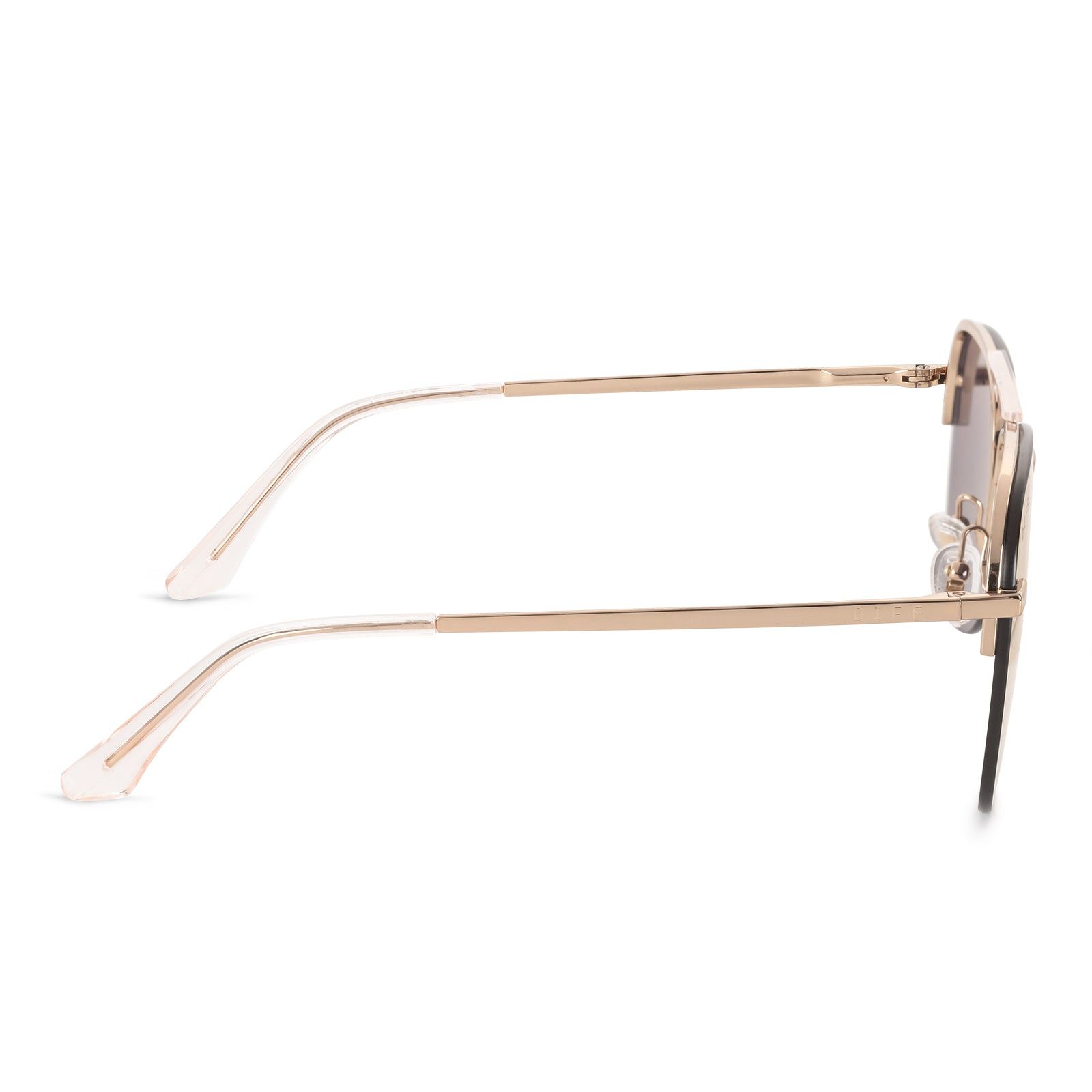 TAHOE - GOLD + BEIGE MIRROR SUNGLASSES sold by Diff Eyewear product image thumbnail 3