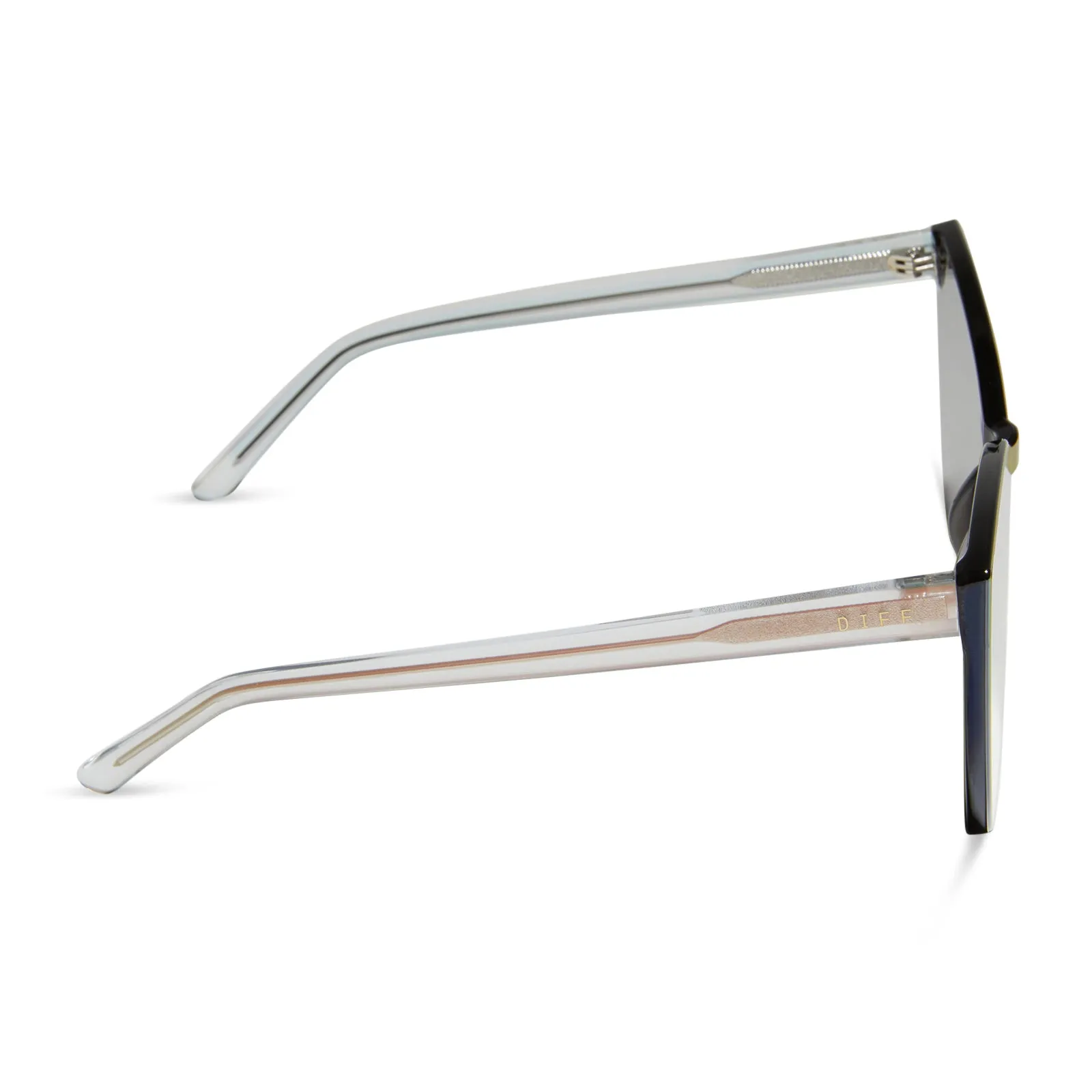 GOLDIE - OPALESCENT PINK + CHERRY BLOSSOM MIRROR SUNGLASSES sold by Diff Eyewear product image thumbnail 3