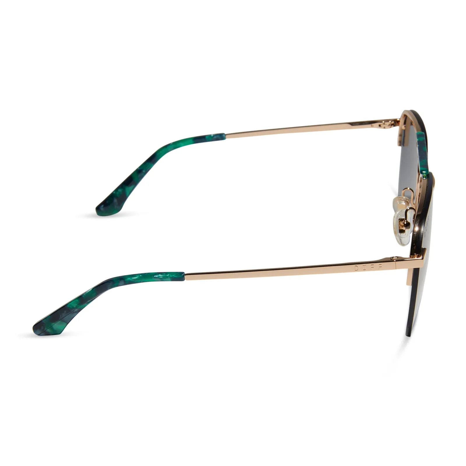 TAHOE - GOLD + GREY GRADIENT + POLARIZED SUNGLASSES sold by Diff Eyewear product image thumbnail 3