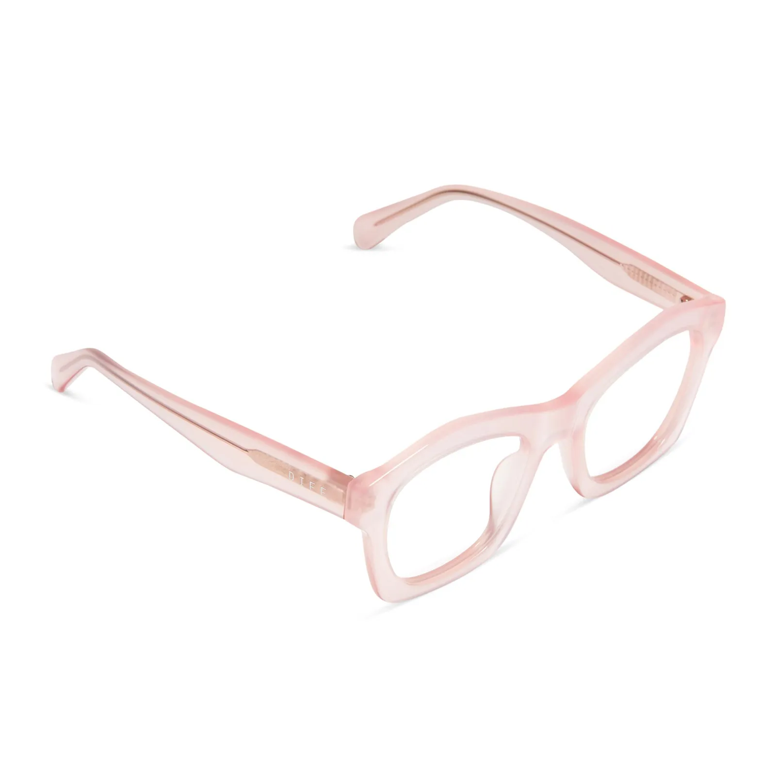 HAYDEN - ROSE TEA PINK + GLASSES sold by Diff Eyewear product image thumbnail 4