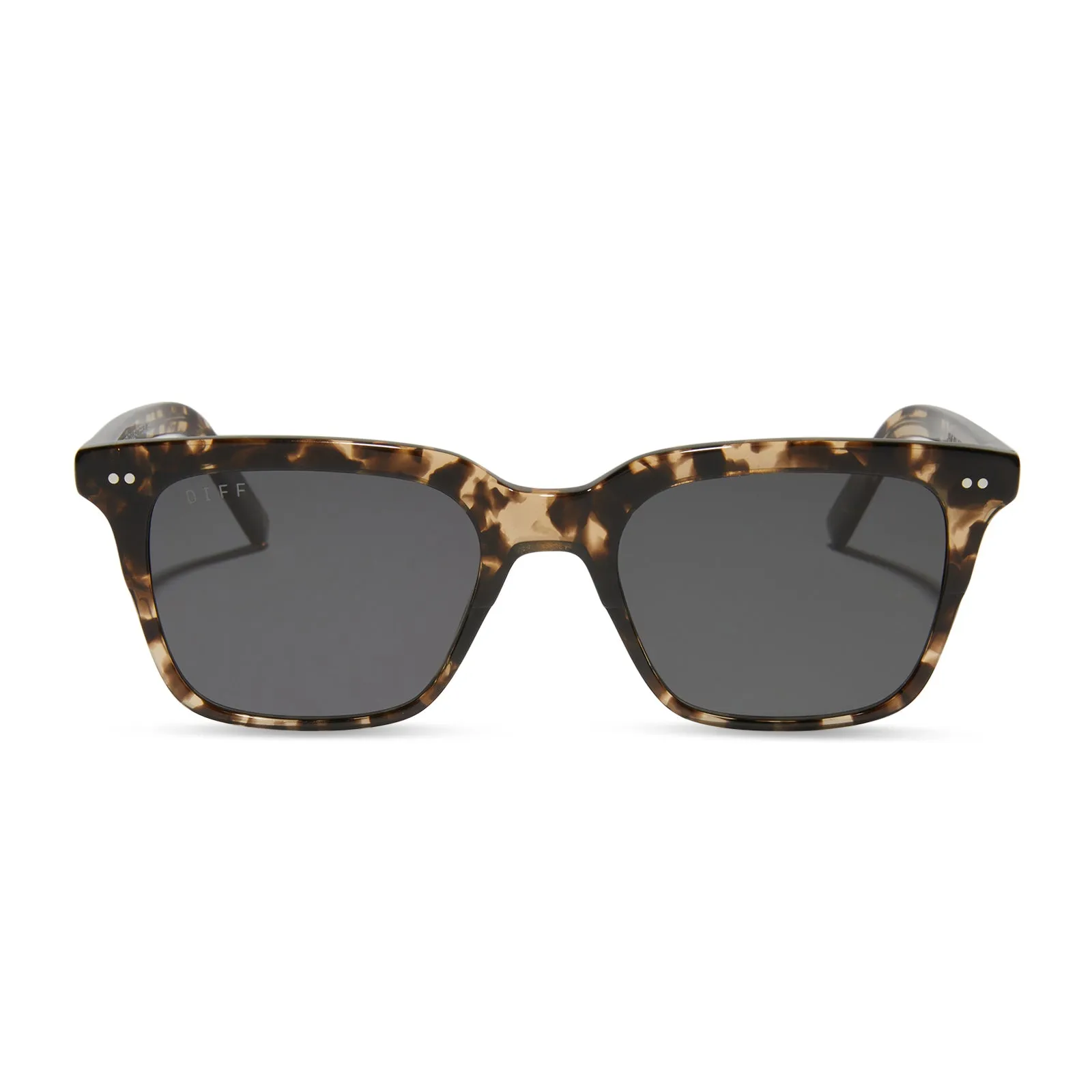 BILLIE - ESPRESSO TORTOISE + GREY + POLARIZED SUNGLASSES sold by Diff Eyewear