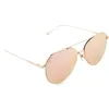 DASH - GOLD + PEACH MIRROR SUNGLASSES sold by Diff Eyewear