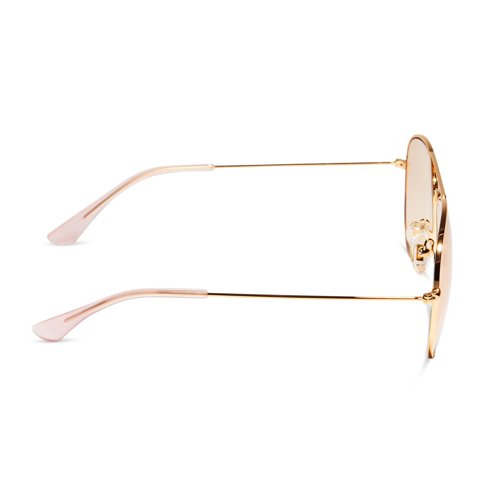 CRUZ - GOLD + ROSE TEA PINK SUNGLASSES sold by Diff Eyewear product image thumbnail 3