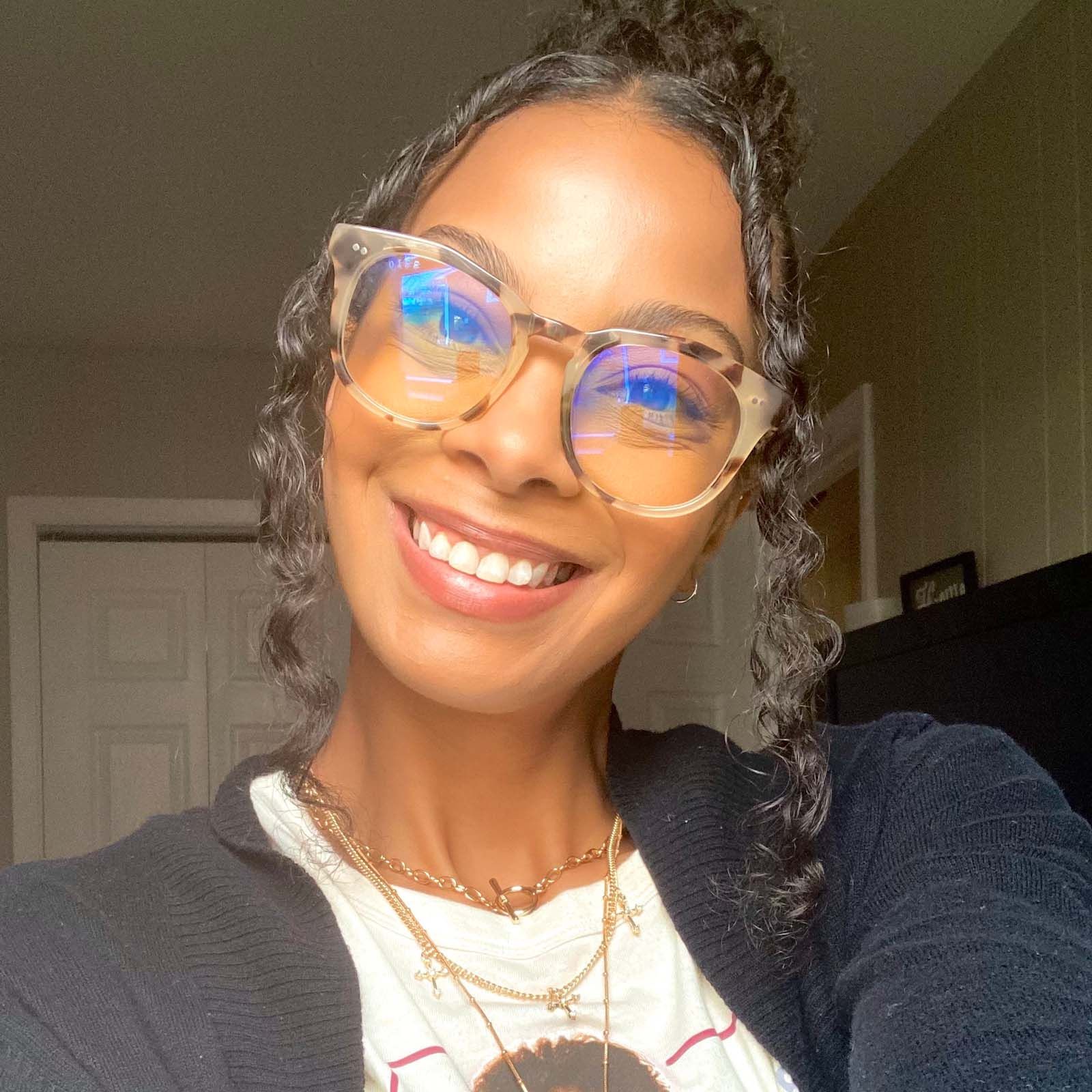 WINSTON - CREAM TORTOISE + CLEAR GLASSES sold by Diff Eyewear product image thumbnail 13