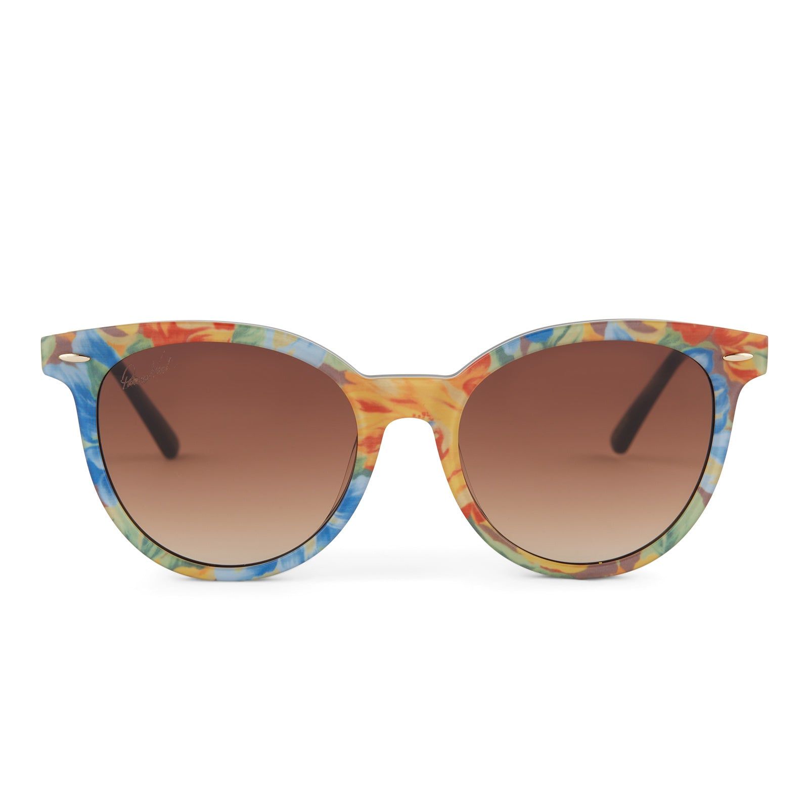 PATRICIA NASH - BLONDIE + MARIGOLD HARVEST + BROWN GRADIENT SUNGLASSES sold by Diff Eyewear