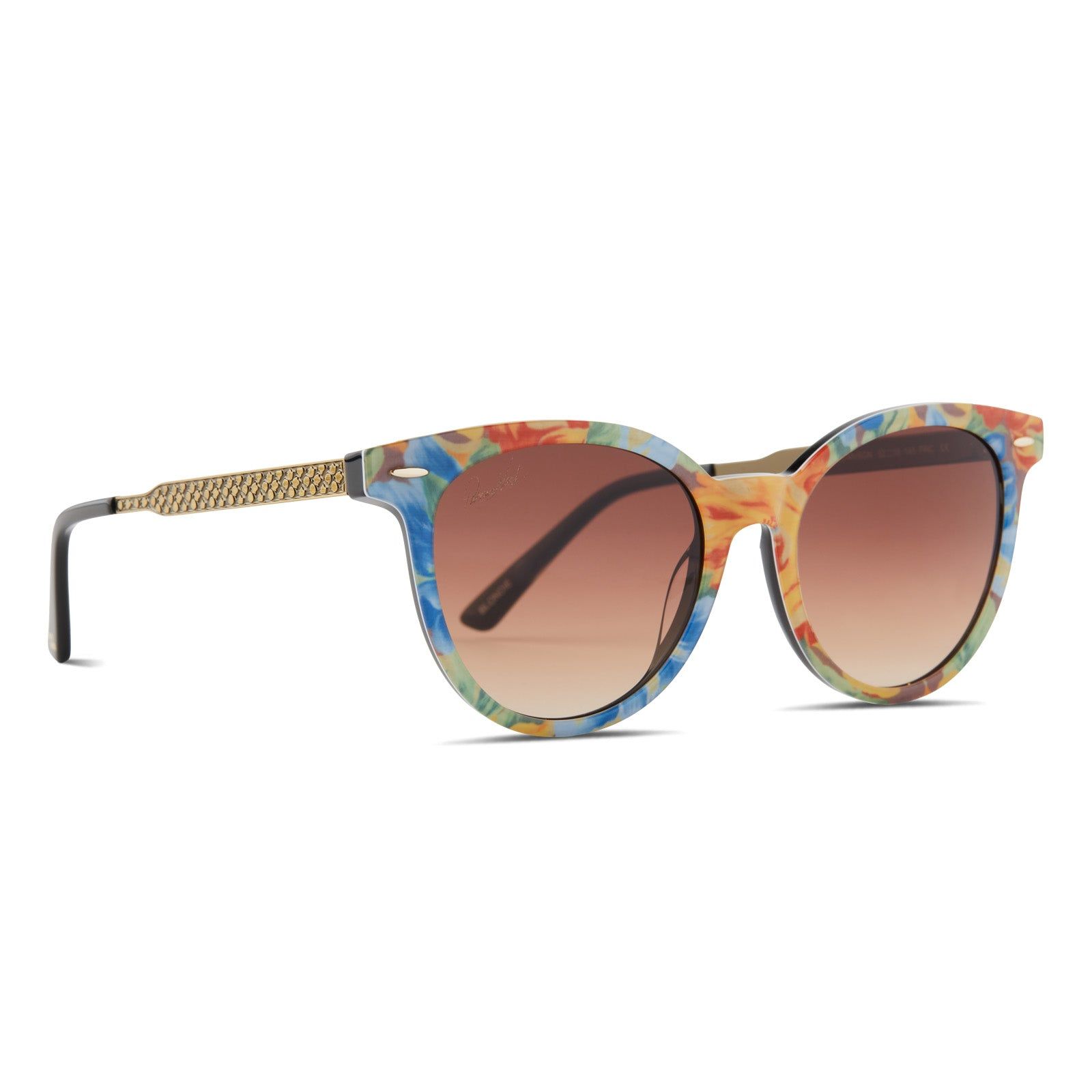 PATRICIA NASH - BLONDIE + MARIGOLD HARVEST + BROWN GRADIENT SUNGLASSES sold by Diff Eyewear product image thumbnail 2