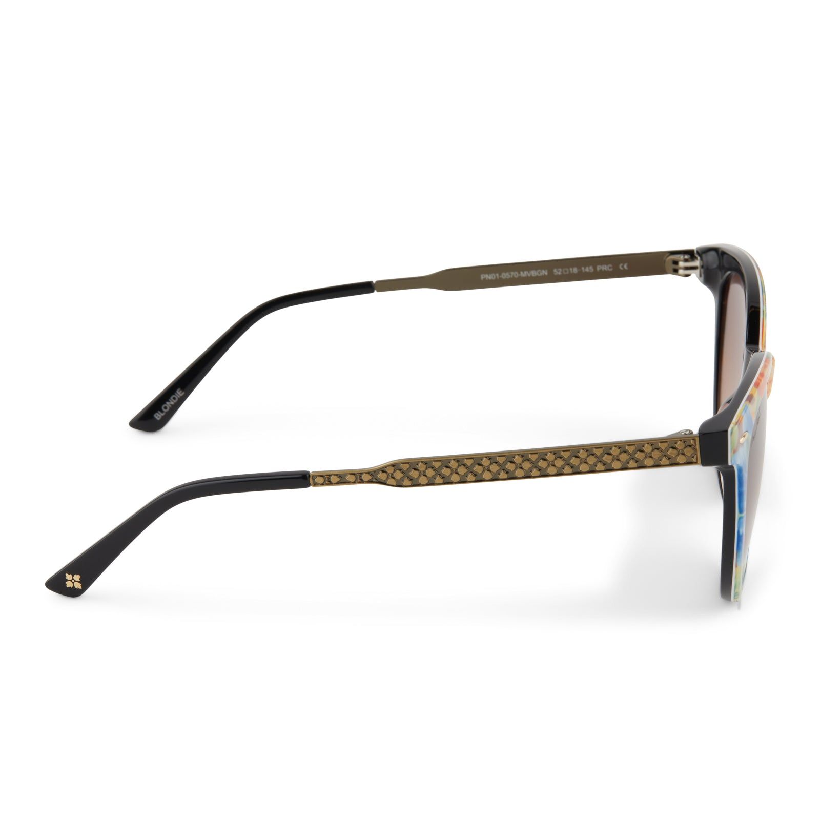 PATRICIA NASH - BLONDIE + MARIGOLD HARVEST + BROWN GRADIENT SUNGLASSES sold by Diff Eyewear product image thumbnail 3