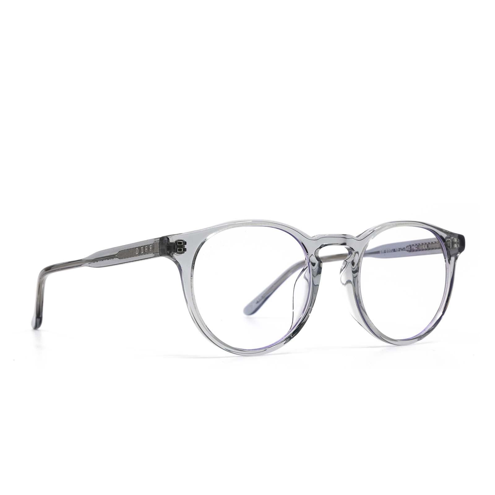 SAWYER - SMOKE CRYSTAL + BLUE LIGHT TECHNOLOGY GLASSES sold by Diff Eyewear product image thumbnail 2