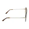 IMANI - GOLD + BROWN GRADIENT SUNGLASSES sold by Diff Eyewear