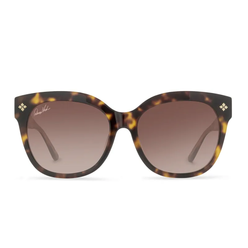 PATRICIA NASH - AUDREY + TORTOISE + BROWN GRADIENT SUNGLASSES sold by Diff Eyewear