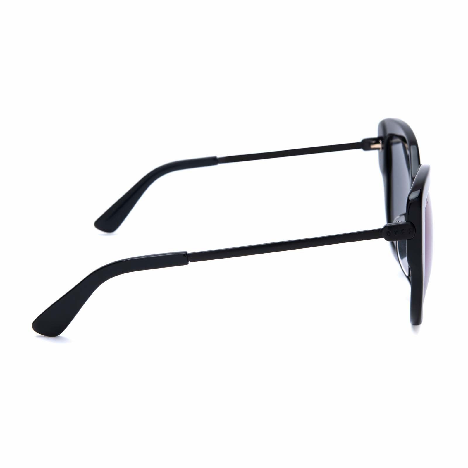 AVERY - BLACK + PURPLE MIRROR + POLARIZED SUNGLASSES sold by Diff Eyewear product image thumbnail 3