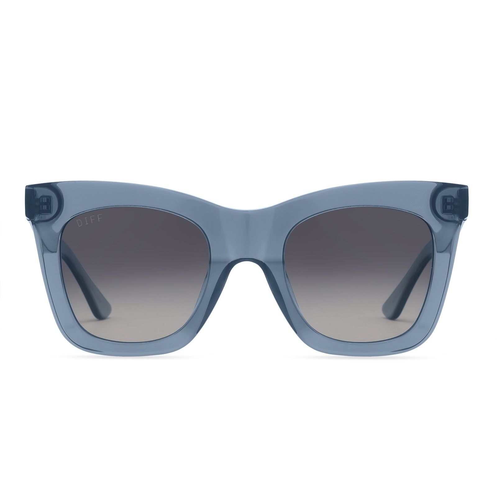 KAIA - NIGHT SKY + BLUE GRADIENT + POLARIZED SUNGLASSES sold by Diff Eyewear