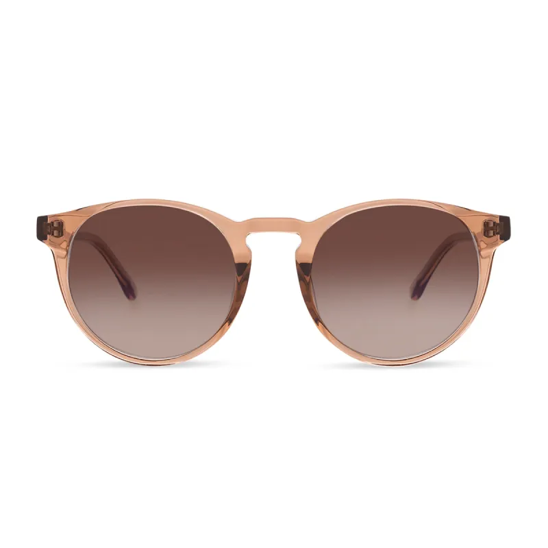 SAWYER - DUNES CRYSTAL + BROWN GRADIENT SUNGLASSES sold by Diff Eyewear