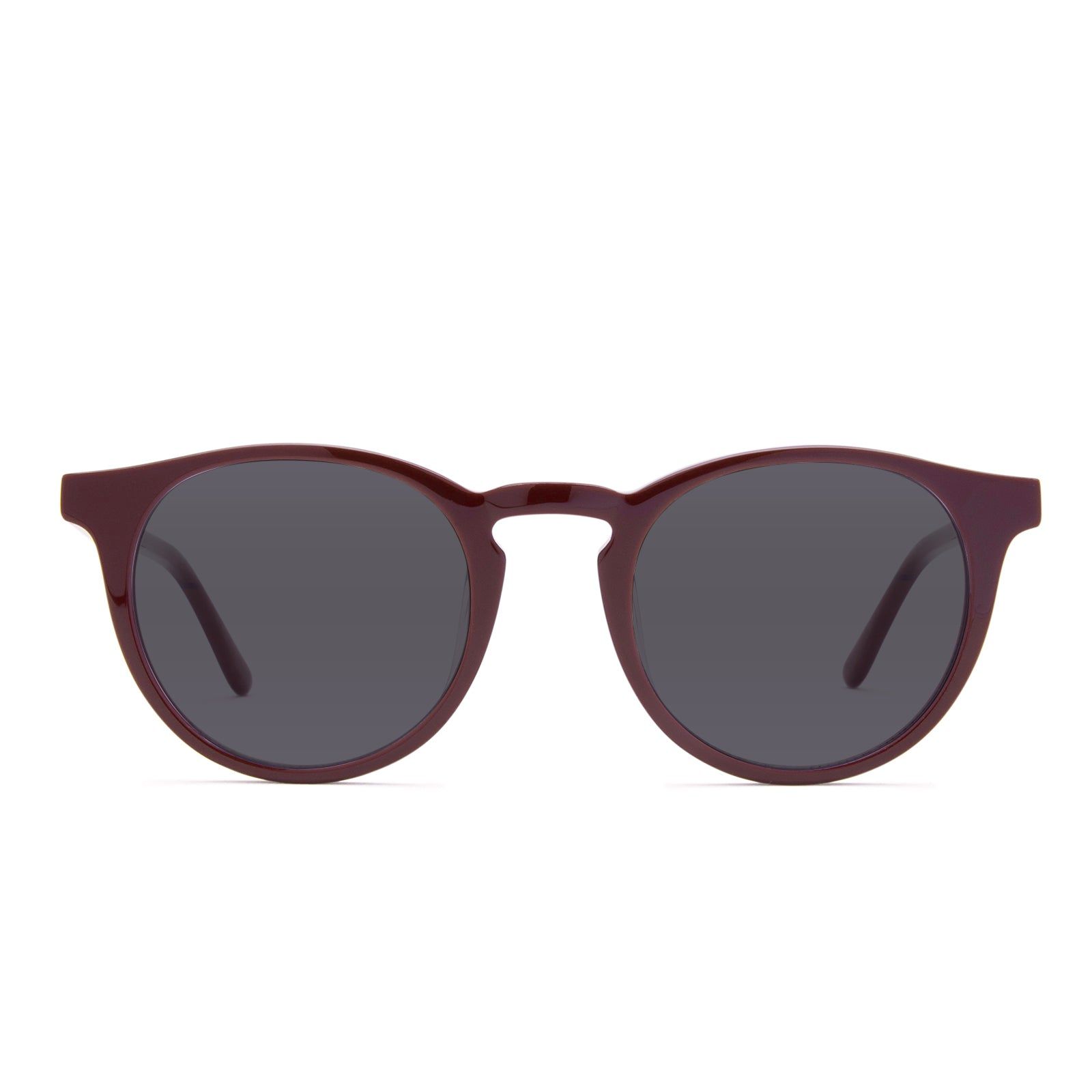 SAWYER - CLARET + CLEAR GLASSES sold by Diff Eyewear product image thumbnail 5