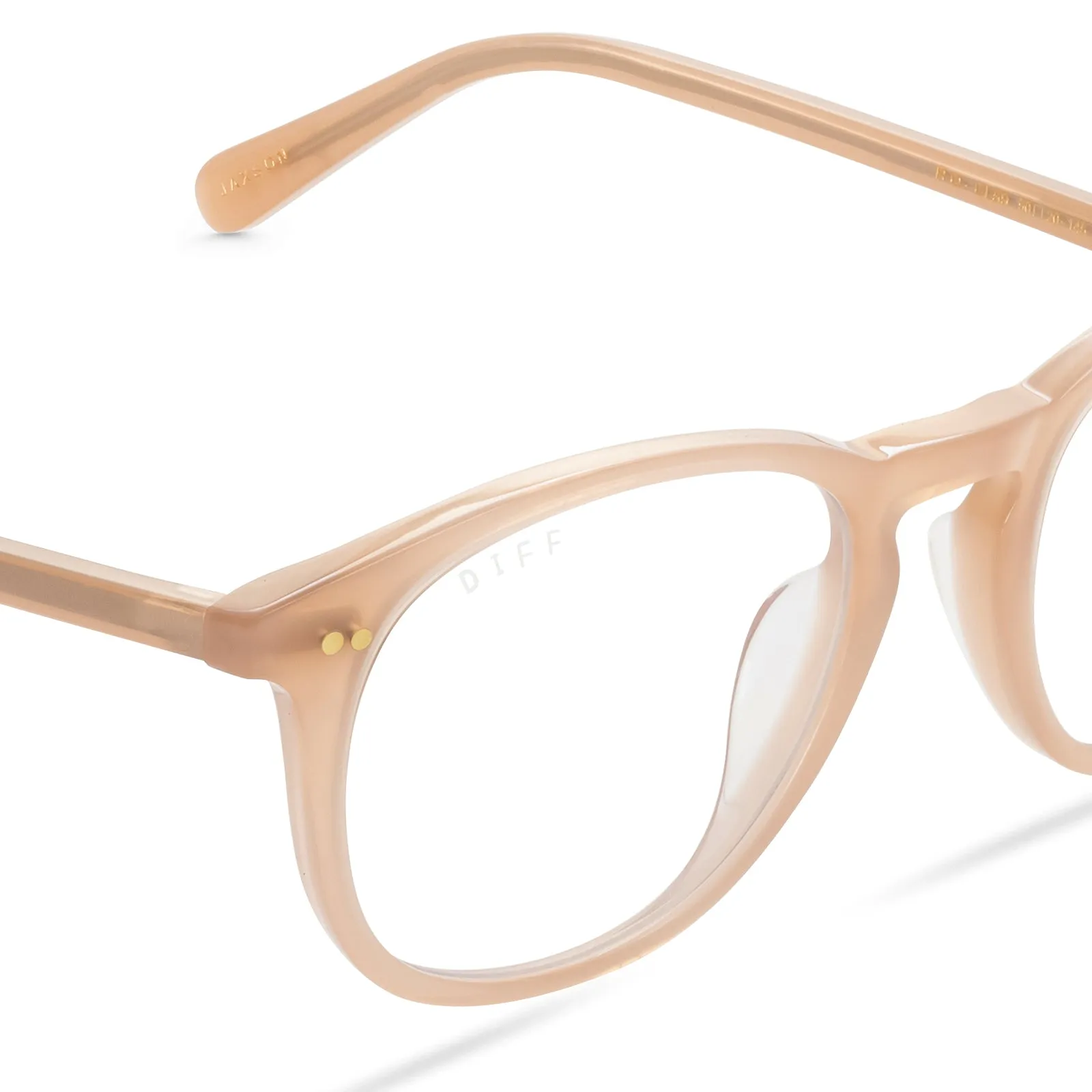 JAXSON - RUSTIQUE + BLUE LIGHT TECHNOLOGY GLASSES sold by Diff Eyewear product image thumbnail 3