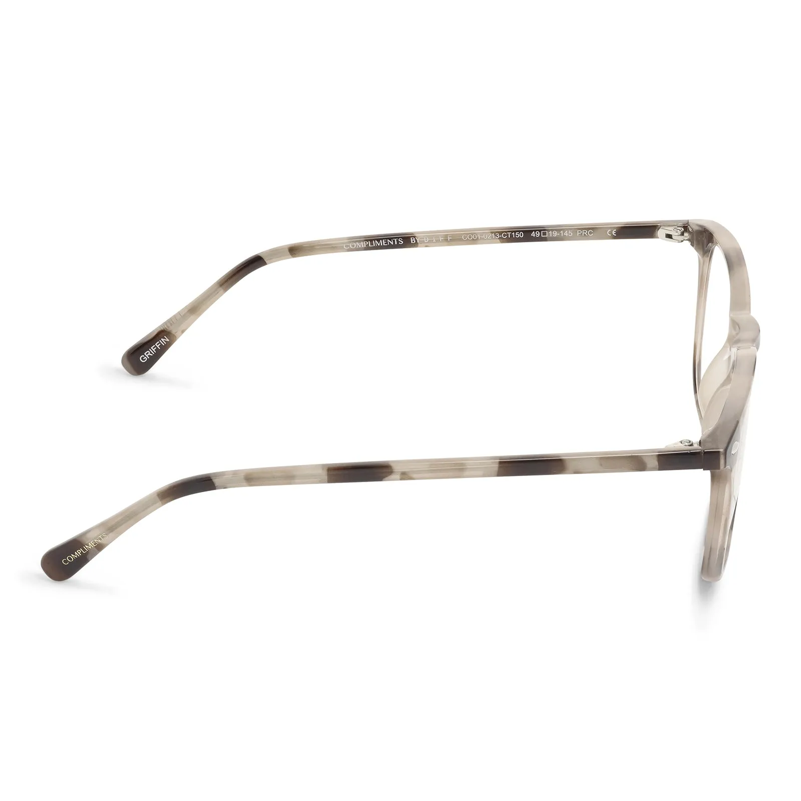 GRIFFIN - CREAM TORTOISE + BLUE LIGHT READERS sold by Diff Eyewear product image thumbnail 4