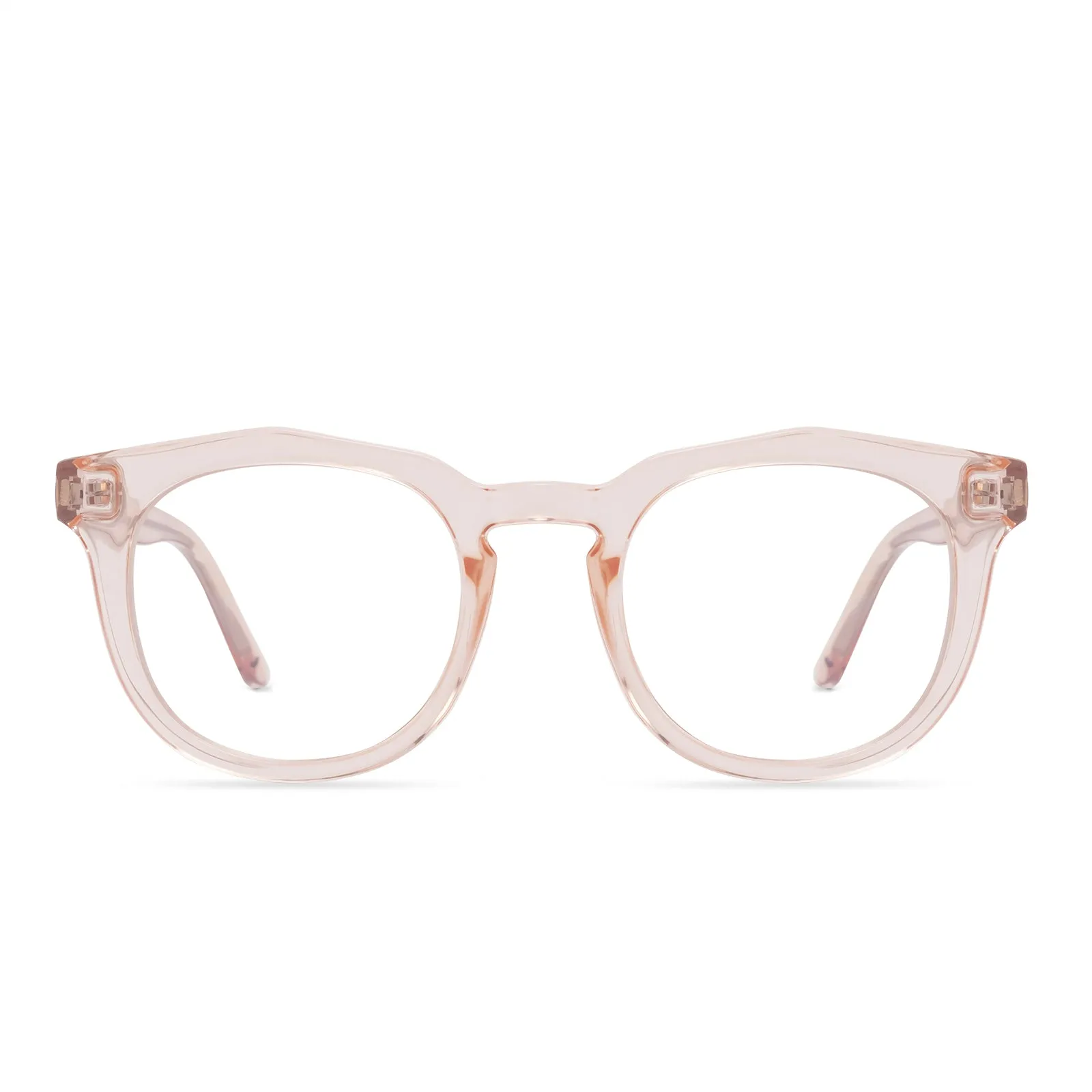 WOMEN'S HEALTH BALANCE - LIGHT PINK CRYSTAL + BLUE LIGHT TECHNOLOGY sold by Diff Eyewear