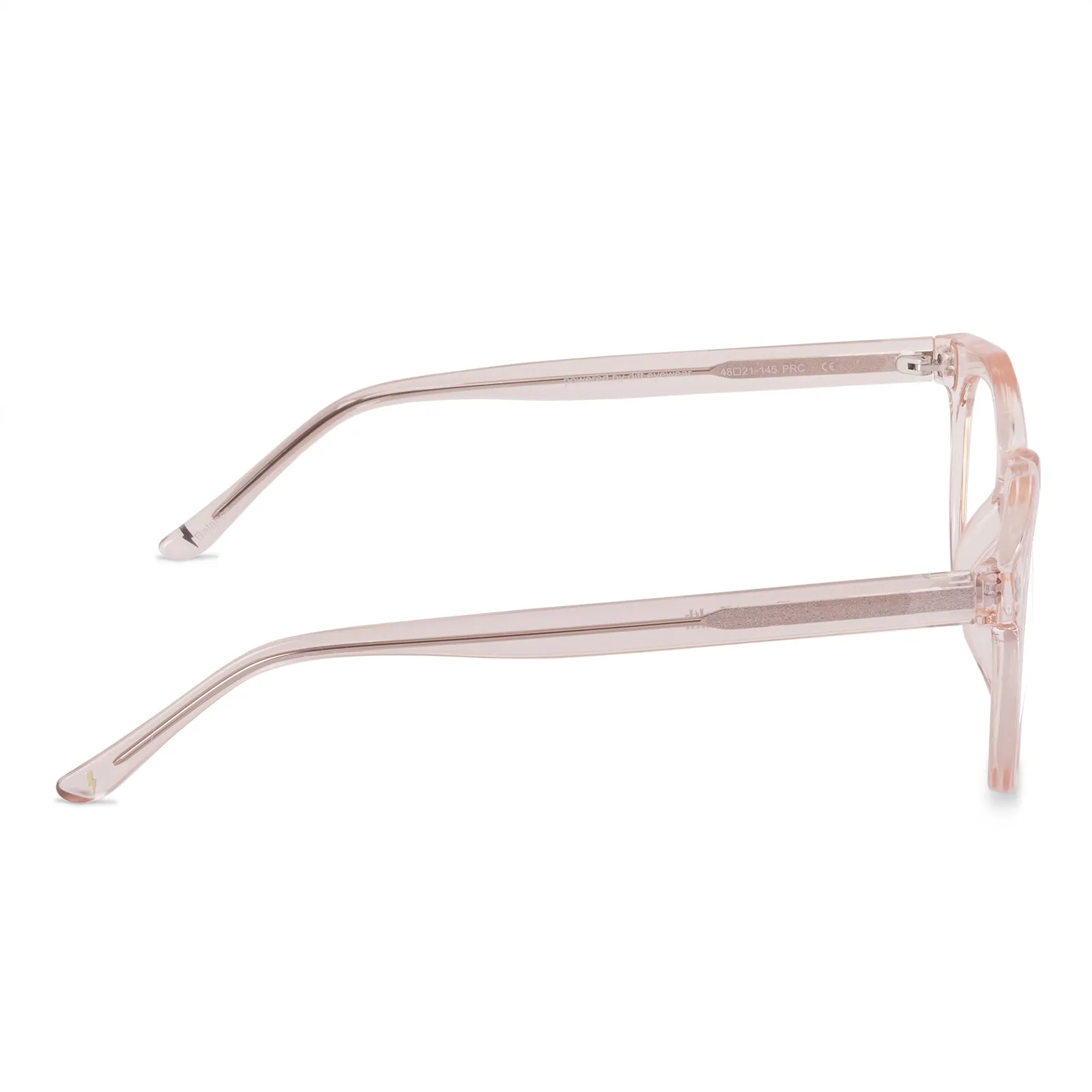 WOMEN'S HEALTH BALANCE - LIGHT PINK CRYSTAL + BLUE LIGHT TECHNOLOGY sold by Diff Eyewear product image thumbnail 4