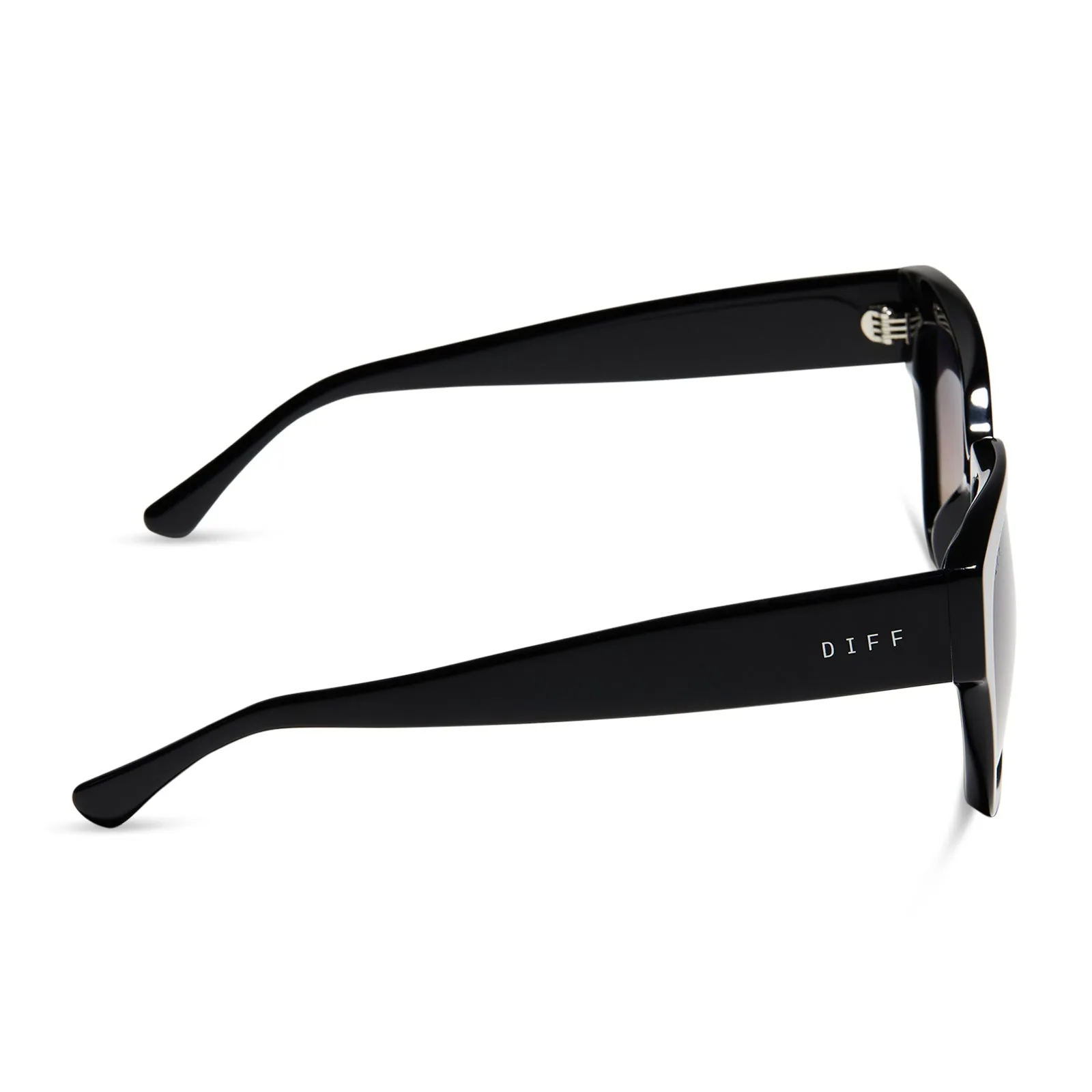 BELLA II - BLACK + TWILIGHT GRADIENT + POLARIZED SUNGLASSES sold by Diff Eyewear product image thumbnail 3