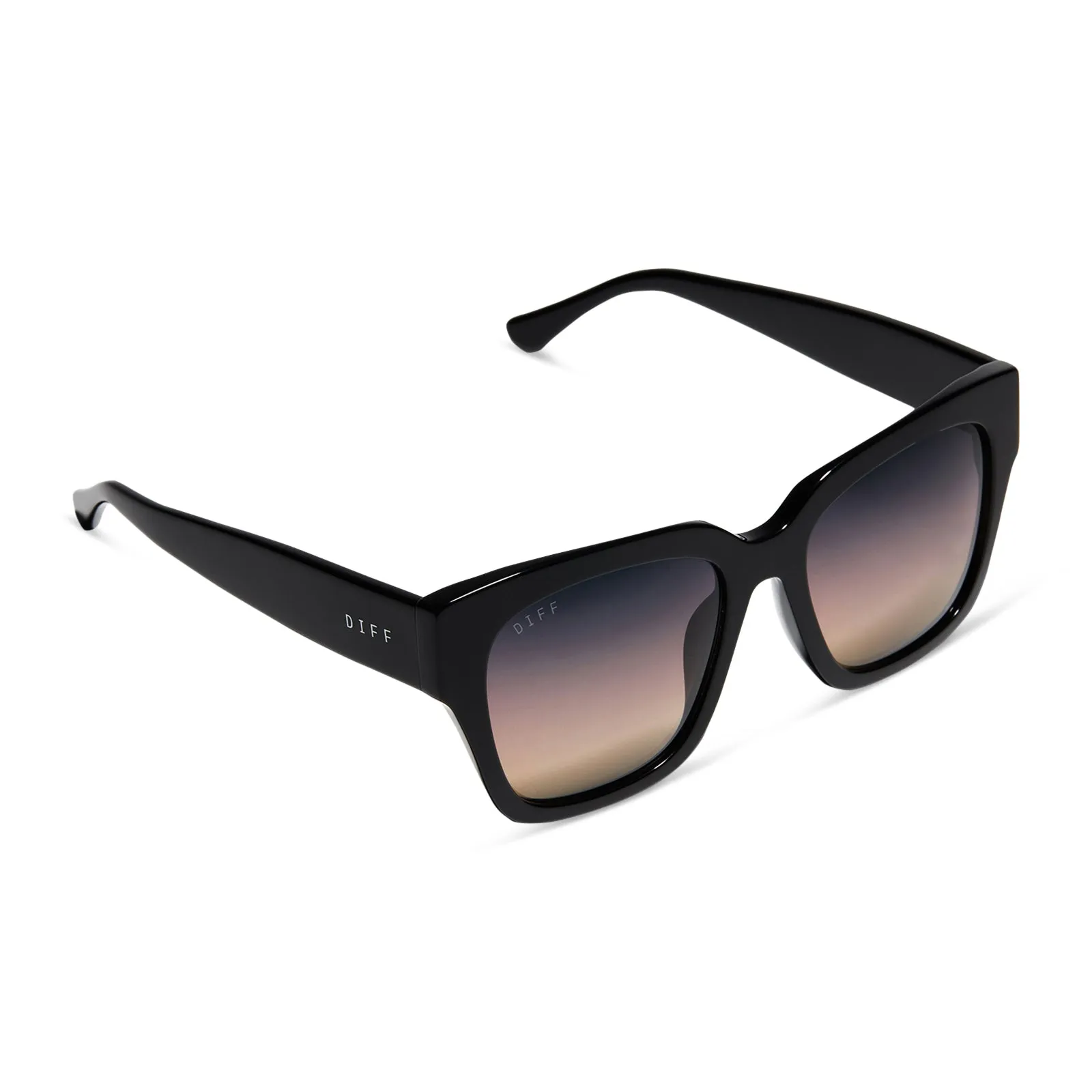 BELLA II - BLACK + TWILIGHT GRADIENT + POLARIZED SUNGLASSES sold by Diff Eyewear product image thumbnail 4