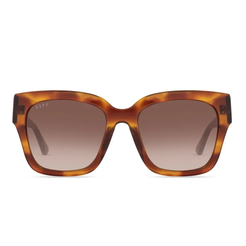 BELLA II - ANDES TORTOISE + BROWN GRADIENT SUNGLASSES sold by Diff Eyewear