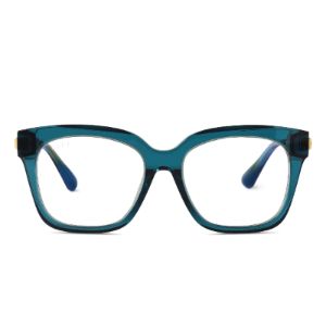BELLA XS - DEEP AQUA + CLEAR GLASSES sold by Diff Eyewear
