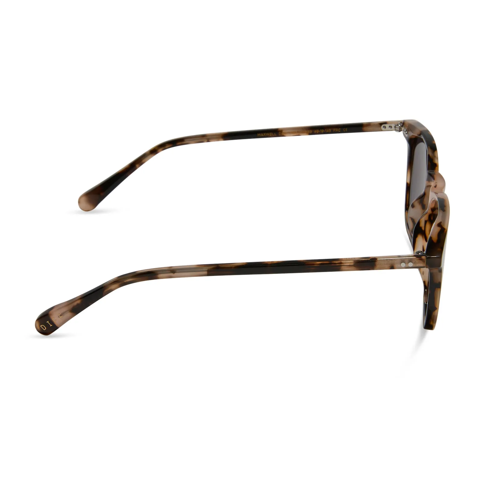 MAXWELL - HIMALAYAN TORTOISE + SUNSET MIRROR SUNGLASSES sold by Diff Eyewear product image thumbnail 3