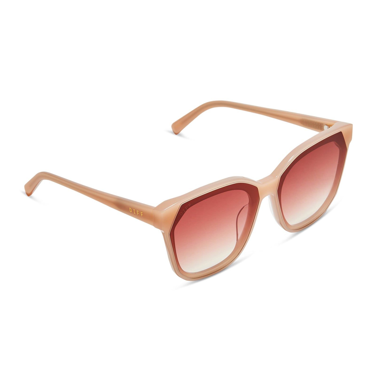 GIA - FADED CITRUS + DUSK GRADIENT SUNGLASSES sold by Diff Eyewear product image thumbnail 4
