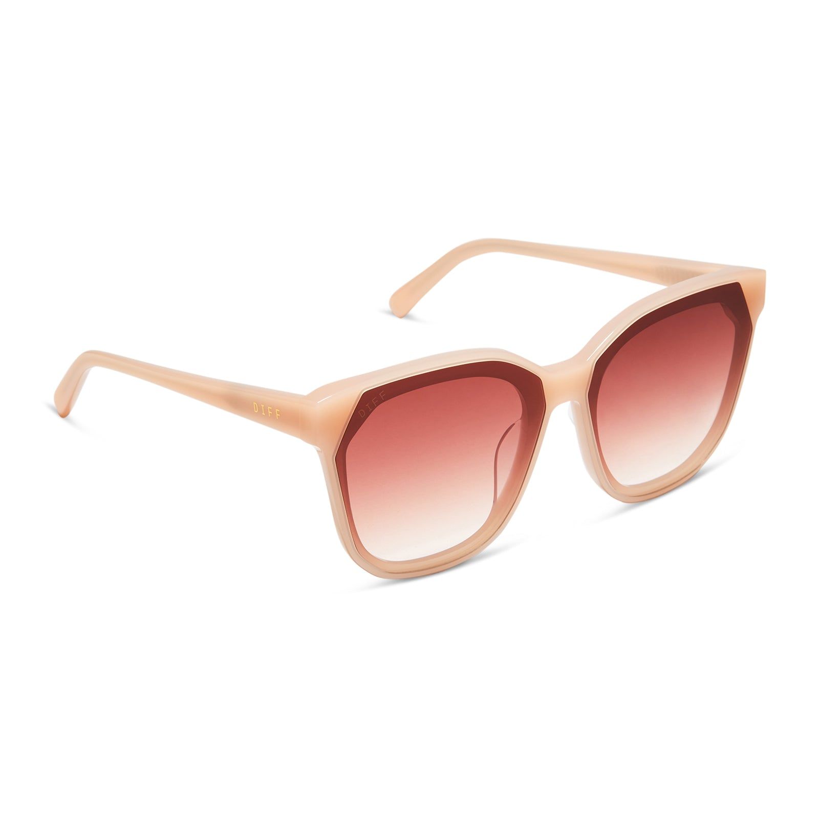 GIA - FADED CITRUS + DUSK GRADIENT SUNGLASSES sold by Diff Eyewear product image thumbnail 2