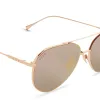 DASH XS - ROSE GOLD + CHERRY BLOSSOM MIRROR + POLARIZED SUNGLASSES sold by Diff Eyewear
