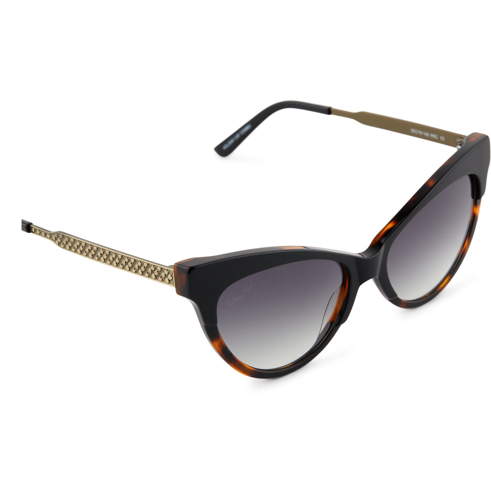 PATRICIA NASH -MONROE + BLACK TORTOISE + GREY GRADIENT SUNGLASSES sold by Diff Eyewear product image thumbnail 4