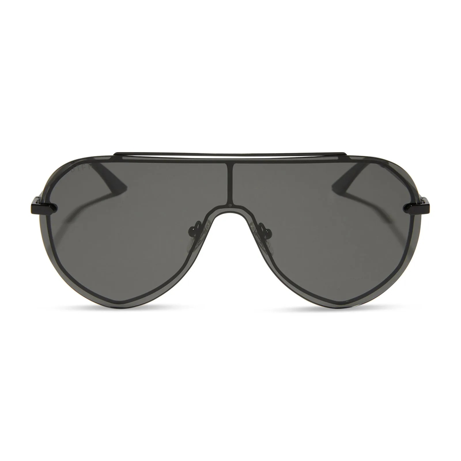 IMANI - BLACK + GREY SUNGLASSES sold by Diff Eyewear