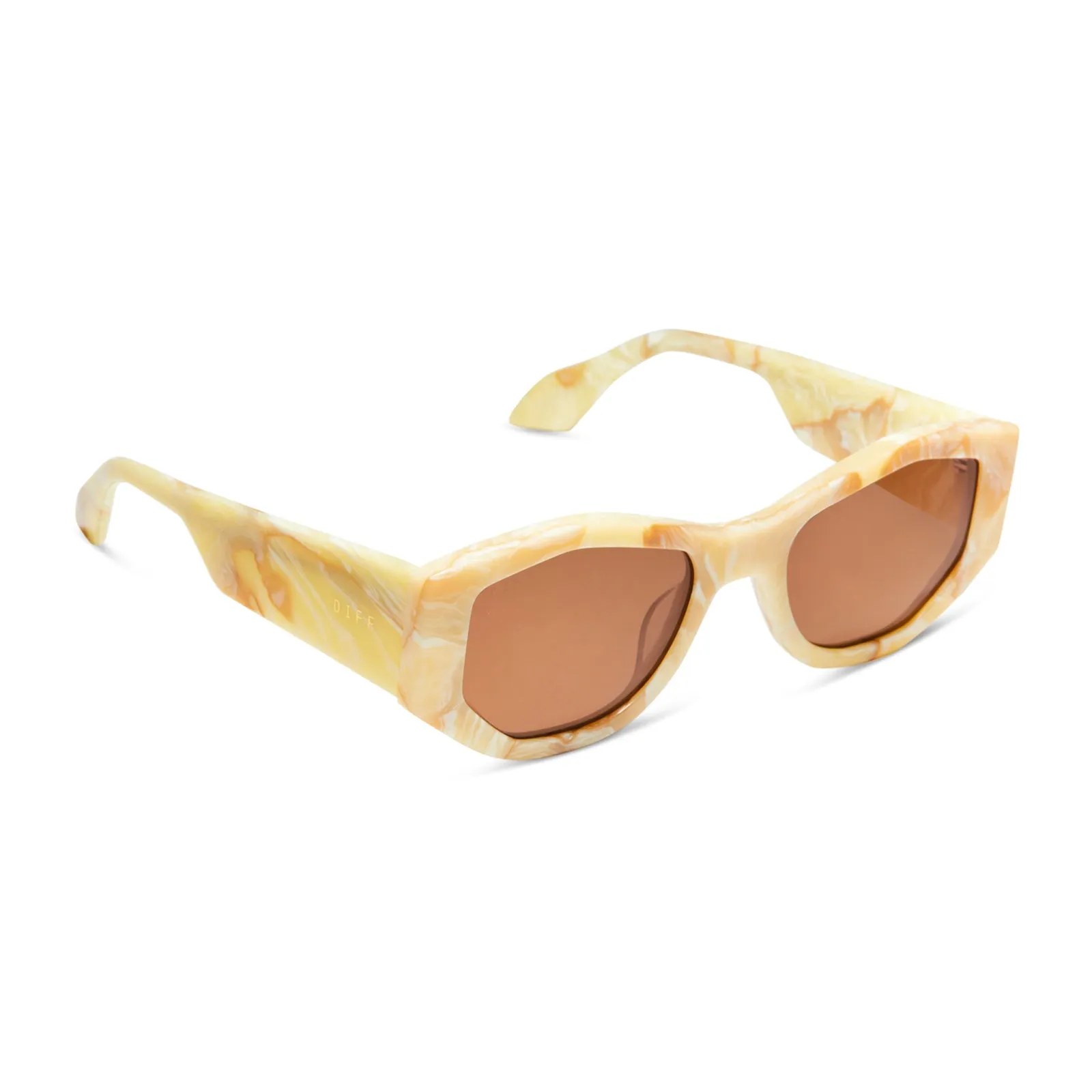 ZOE - MILK N HONEY + BROWN SUNGLASSES | Parallel